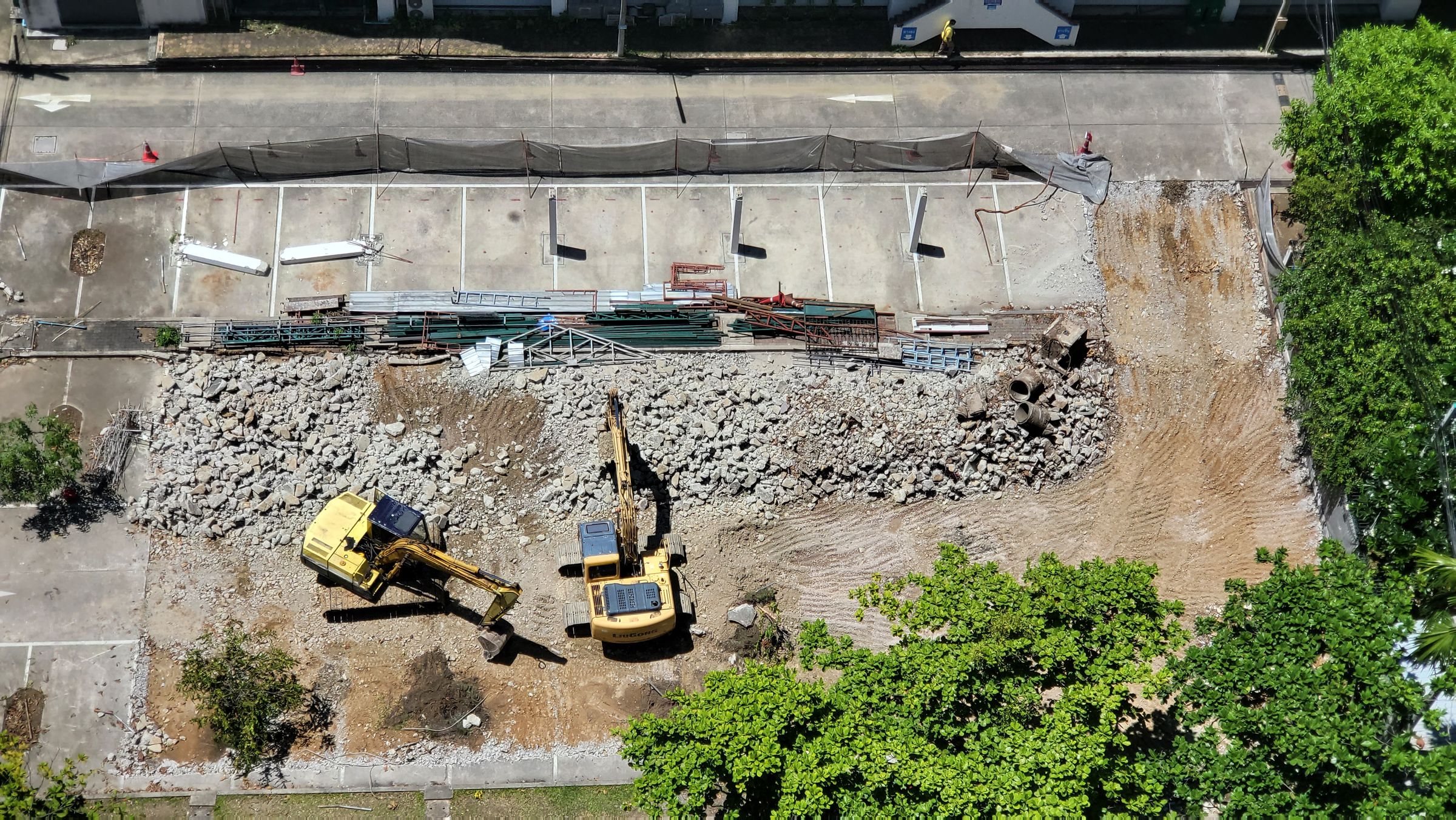 Commercial + construction aerial production reference